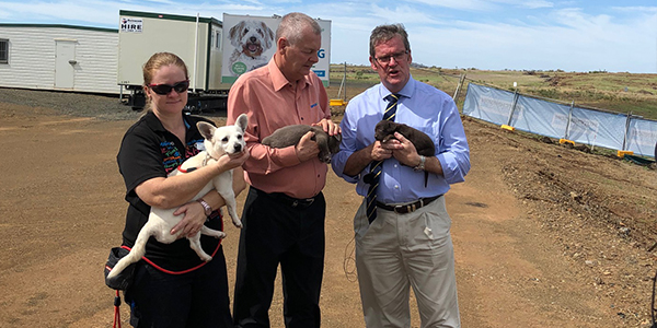 toowoomba rspca turning of the sod